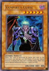 Vampire's Curse - PTDN-EN090 - Ultra Rare - 1st Edition