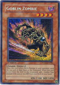 Goblin Zombie - PTDN-EN098 - Secret Rare - 1st Edition