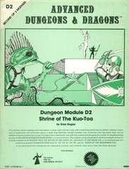 AD&D D2 - Shrine of the Kuo-Toa 9020