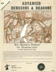 AD&D C1 - The Hidden Shrine of Tamoachan 9032 (1980 cover)