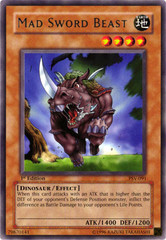 Mad Sword Beast - PSV-091 - Rare - 1st Edition