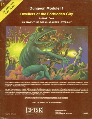 Dwellers of the Forbidden City I1 © 1981 tsr9046