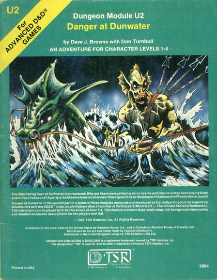 AD&D U2 - Danger at Dunwater 9064