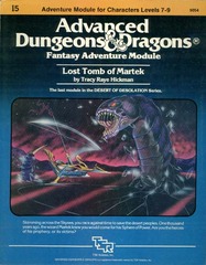 AD&D I5 - Lost Tomb of Martek 9054