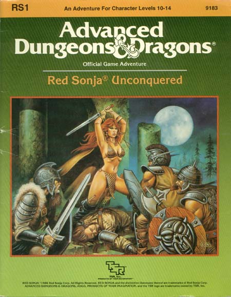 AD&D RS1 - Red Sonja Unconquered 9183