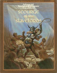 AD&D A1-4 - Scourge of the Slavelords 9167