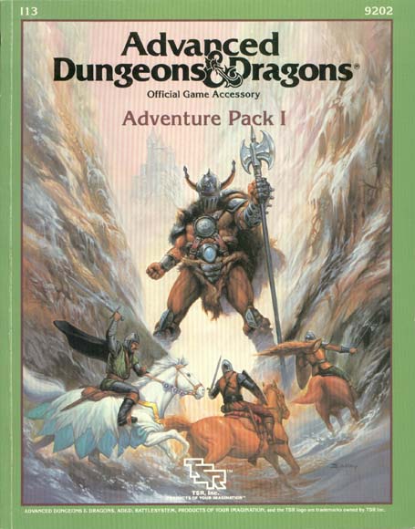 AD&D I13 - Adventure Pack I 9202
