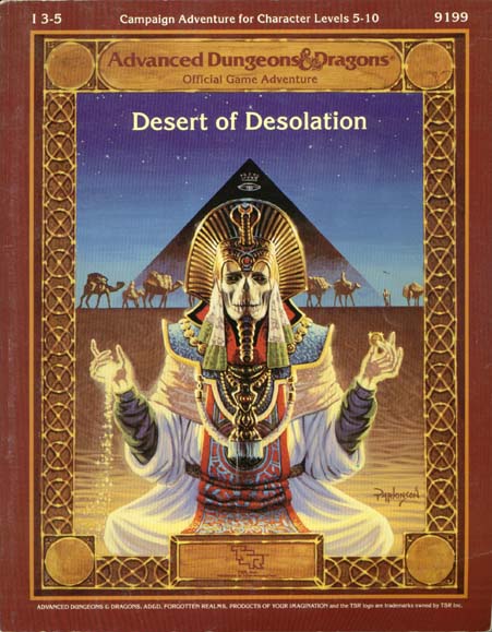 AD&D I3-5 - Desert of Desolation 9199