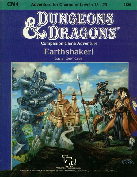 D&D CM4 - Earthshaker! 9128