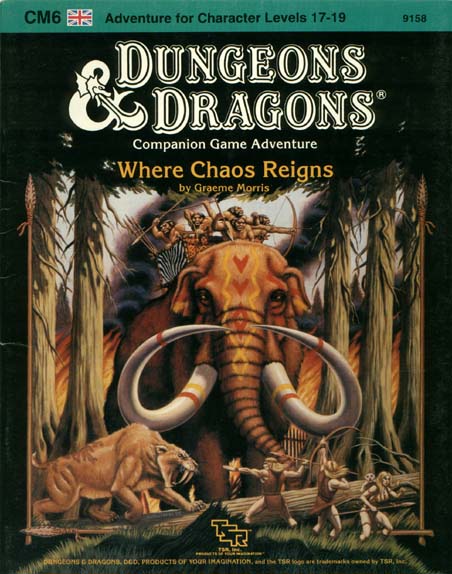 D&D CM6 - Where Chaos Reigns 9158