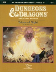 D&D M5 - Talons of Night 9214