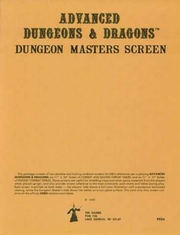 Dungeon Master's Screen