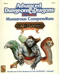 Monstrous Compendium Al-Qadim Appendix