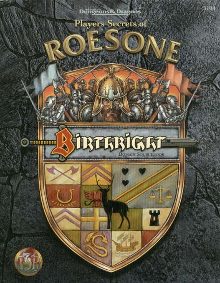 Birthright - Players Secrets of Roesone 3104