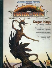 AD&D 2E Dark Sun Dragon Kings HC 2408