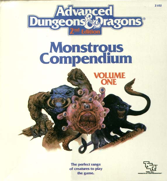 Monstrous Compendium Volume One