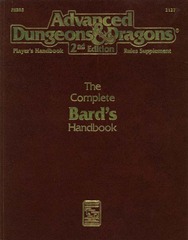 AD&D(2e) PHBR7 Complete Bard's Handbook #2127