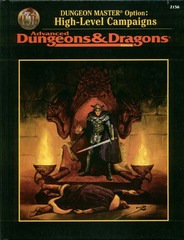 AD&D(2e) - Dungeon Master Option: High-Level Campaigns 2156 HC