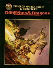 Dungeon Master Screen & Master Index