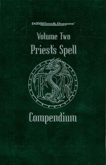 Priests Spell Compendium, Volume Two