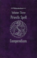 Priest's Spell Compendium, Volume Three