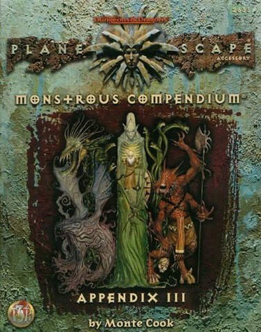 Planescape Monstrous Compendium Appendix III