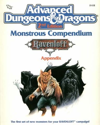 Monstrous Compendium Ravenloft Appendix