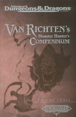 Van Richten's Monster Hunter's Compendium, Volume Three