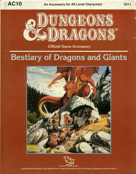Bestiary of Dragons and Giants