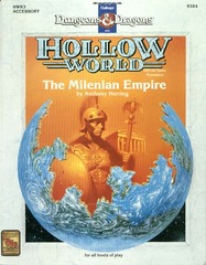 D&D Hollow World HWR3 The Milenian Empire 9384