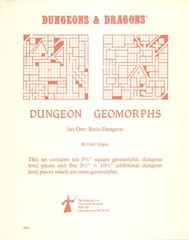 Dungeon Geomorphs Set One: Basic Dungeon