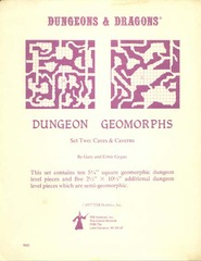 Dungeon Geomorphs Set Two: Caves & Caverns