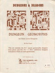 Dungeon Geomorphs Set Three: Lower Dungeons