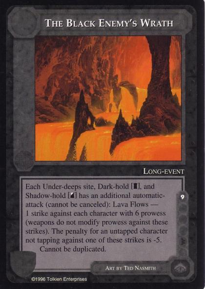 The Black Enemys Wrath
