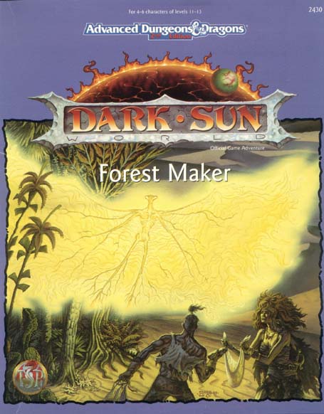 AD&D 2E Dark Sun Forest Maker Box 2430