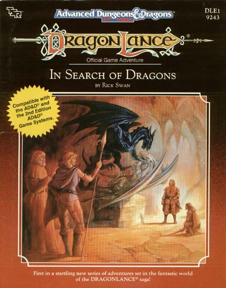 AD&D(2e) DLE1 - In Search of Dragons 9243