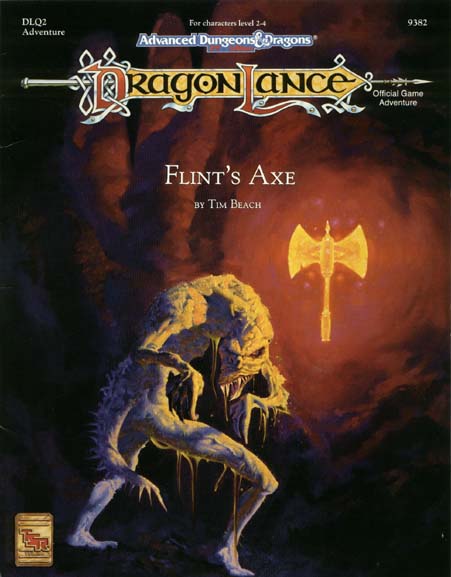 AD&D(2e) DLQ2 - Flints Axe 9382
