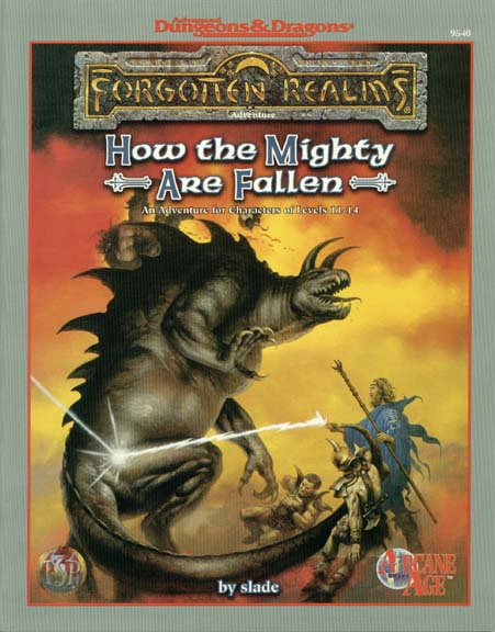 AD&D(2e) - How the Mighty are Fallen 9540