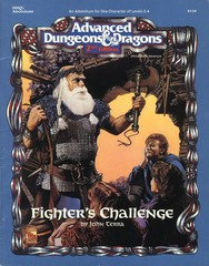 AD&D(2E) HHQ1 - Fighter's Challenge 9330