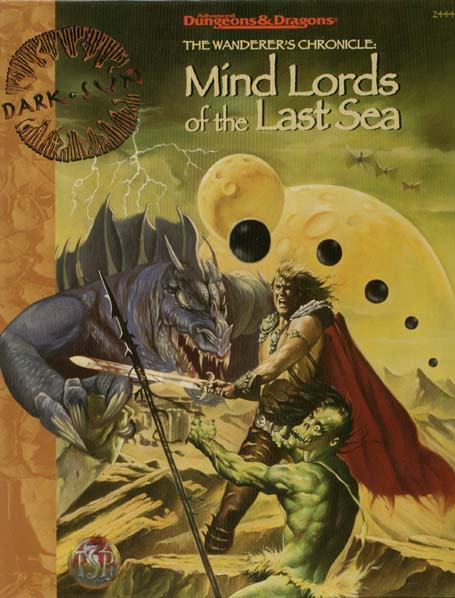 AD&D Dark Sun The Wanderers Chronicle: Mind Lords of the Last Sea Box 2444