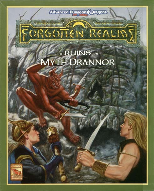 AD&D(2e) - The Ruins of Myth Drannor 1084 Box Set
