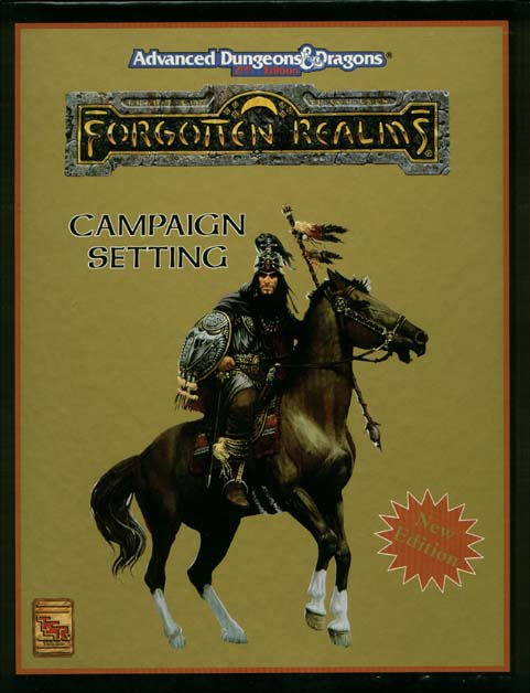 AD&D(2e) - Forgotten Realms Campaign Setting (New Edition) 1085 Box Set