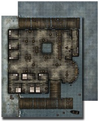 GameMastery Flip-Mat: Waterfront Tavern