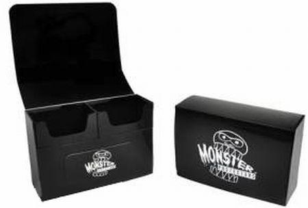 Monster Deck Box: Double Matte Black