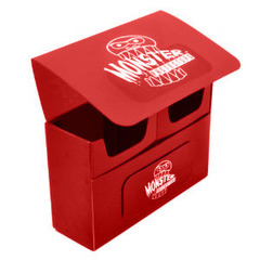 Monster Deck Box: Double Matte Red