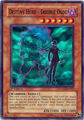 Destiny Hero - Double Dude - POTD-EN012 - Super Rare - 1st Edition