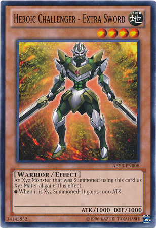 Heroic Challenger - Extra Sword - ABYR-EN008 - Common - Unlimited Edition
