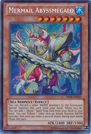 Mermail Abyssmegalo - ABYR-EN020 - Secret Rare - Unlimited Edition