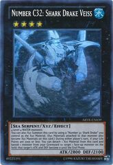 Number C32: Shark Drake Veiss - ABYR-EN039 - Ghost Rare - Unlimited Edition