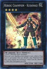 Heroic Champion - Kusanagi - ABYR-EN043 - Super Rare - Unlimited Edition